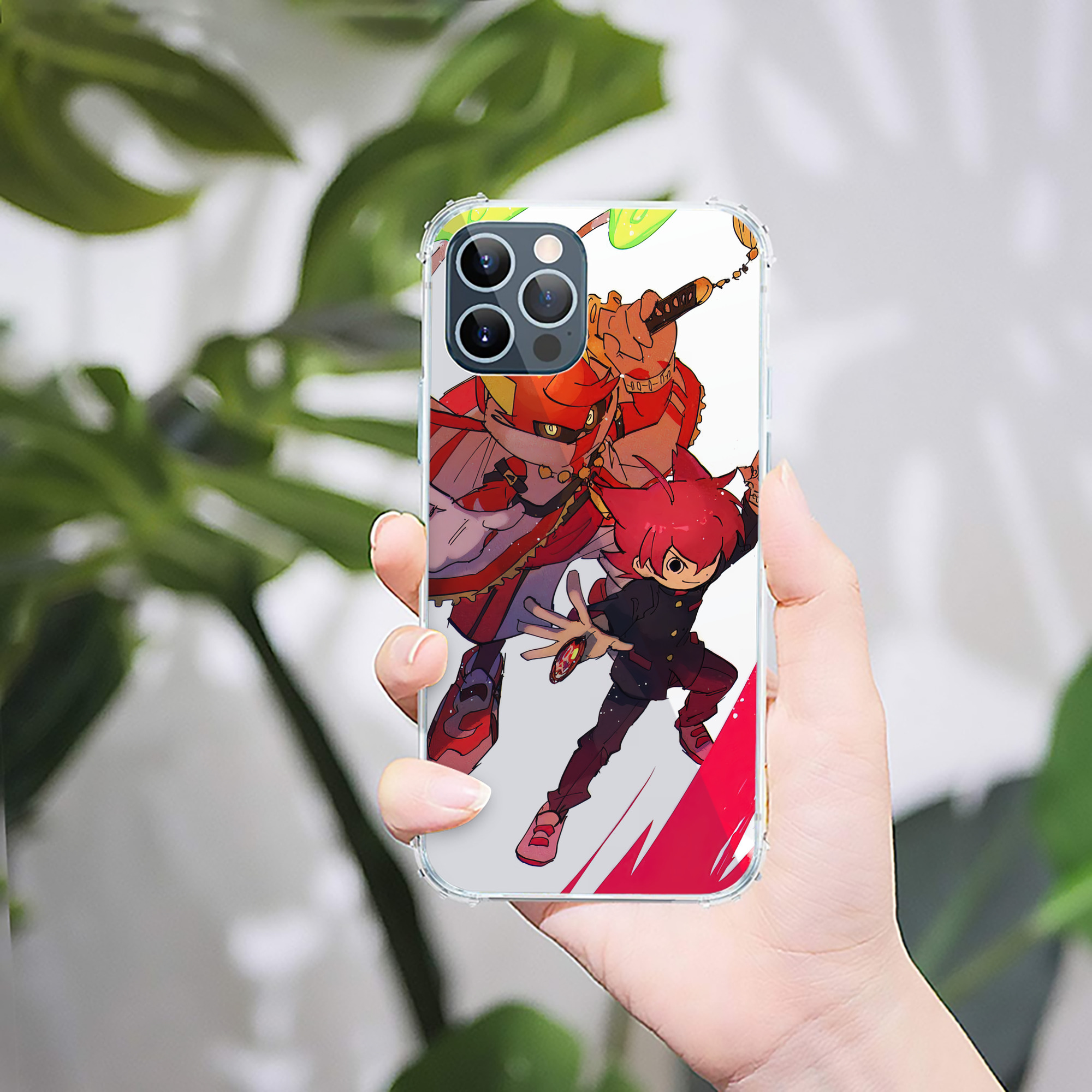 （画像用） 妖怪ウォッチ Yo-kai Watch 【iPhone 12シリーズ対応】透明スマホケース（クリアソフトケース）